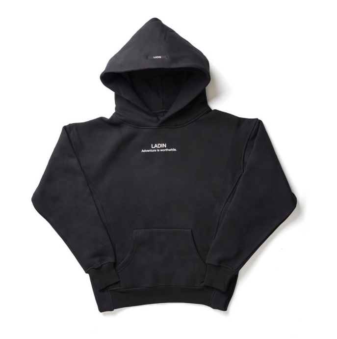 LADIN】LD-PK01/パーカー/BK/M